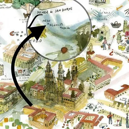 Casco Historico Apartman Santiago de Compostela